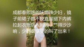 成都春熙路的妩媚辣少妇，镜子前裙子都不脱直接褪下内裤拉起衣服后入啪啪，艹得沙沙响，少妇很享受的叫了出来！