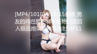 [MP4/1010M]12/15最新 男友的鸡巴爱不释手妖艳口活后入极品炮架子特写内射VIP1196